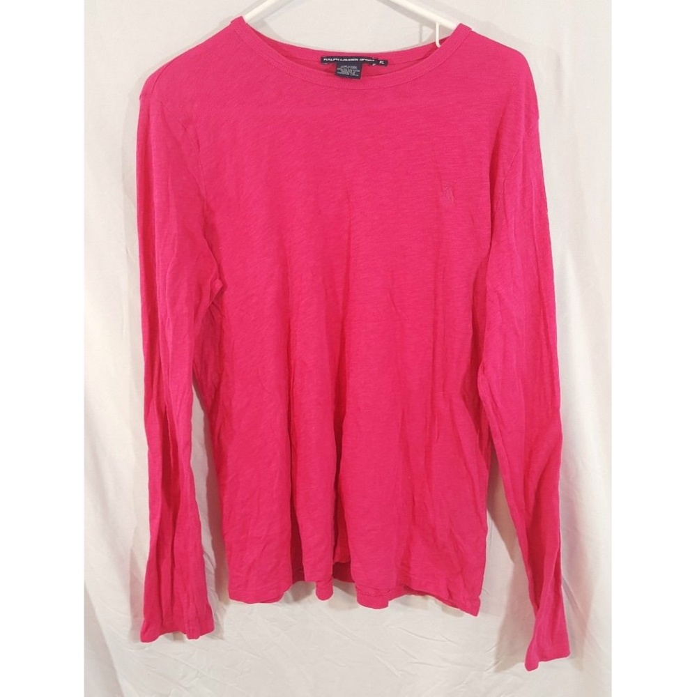 Ralph Lauren Womens Sport Long Sleeve Shirt Sz XL